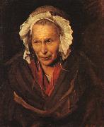  Theodore   Gericault Madwoman Sweden oil painting artist